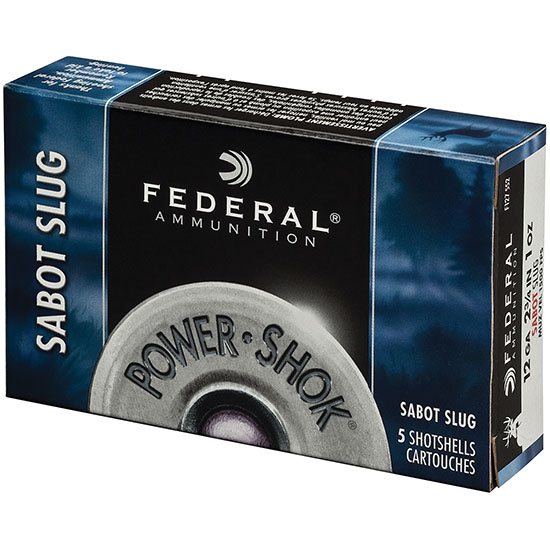 FED POWER-SHOK S SLUG 12GA 2.75